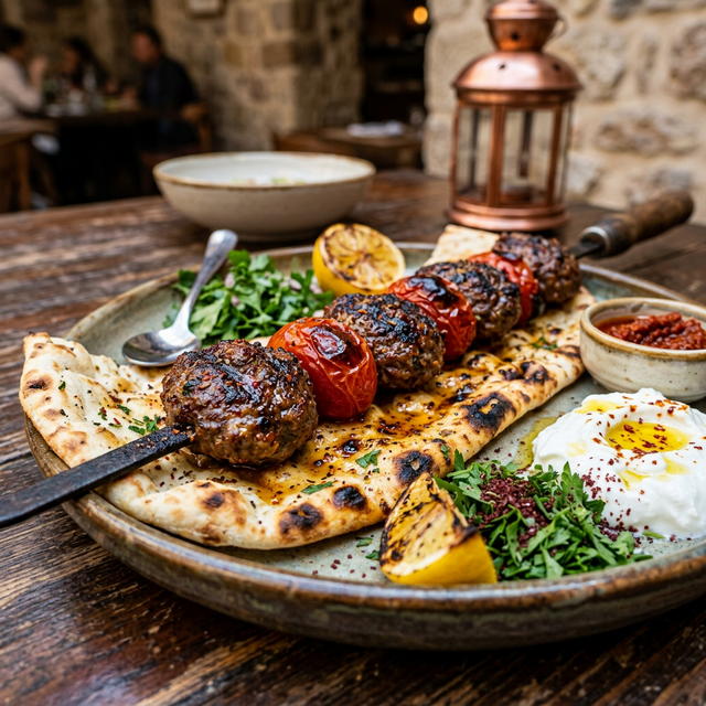Domatesli Kebap