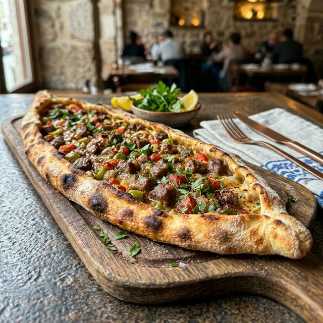 Kuşbaşılı Pide